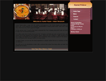 Tablet Screenshot of kamalpalacenj.com